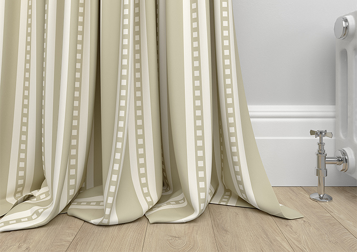 The British Stripe Co. Edgar, Dover No.1 - Made to Measure Curtains - Image 6